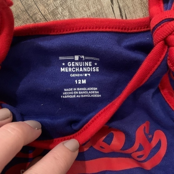 NWT Chicago Cubs Hit and Run Toddler Romper - Picture 5 of 7